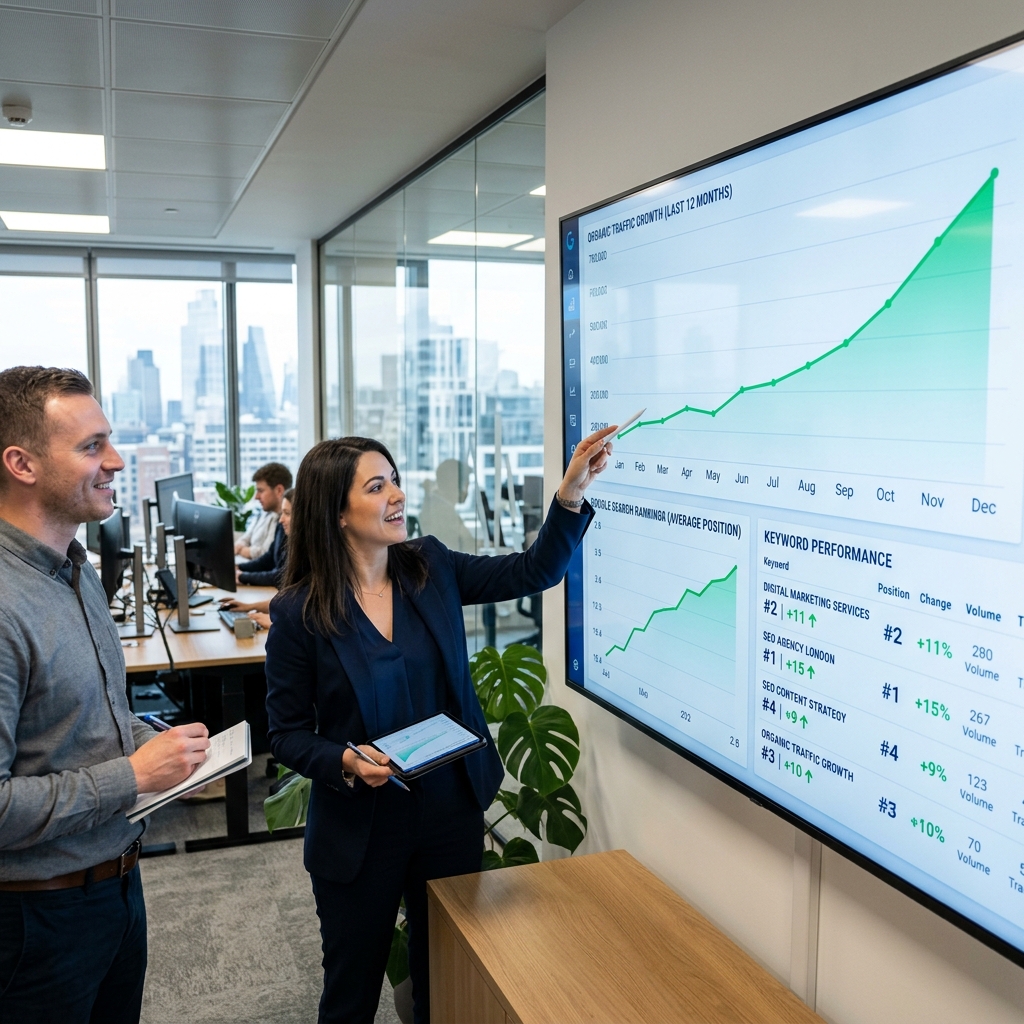 SEO Analytics Dashboard